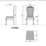 Ghế hội trường GTN66